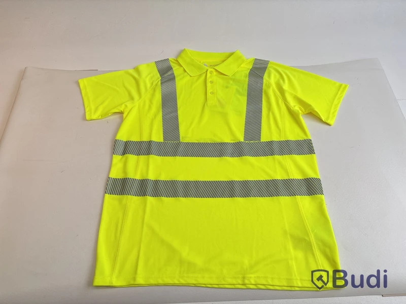 Fleecejacka och 2 st. Piké t-shirts, L Brador, 228P, Stl. XXL, gul