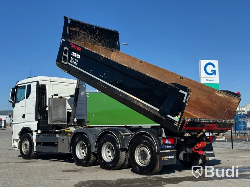 Schaktbil MAN TGX 35.510 8X4-4 BL CH -2022 | Zetterbergs