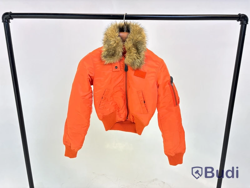 Midjekort jacka Alpha industries, stl. S