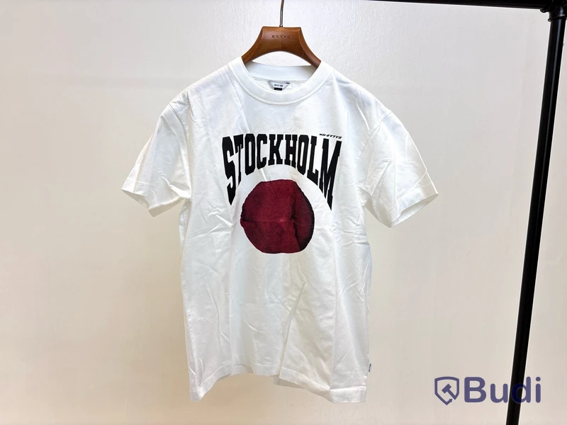 T-shirt Eytys, stl. dam S, herr XS