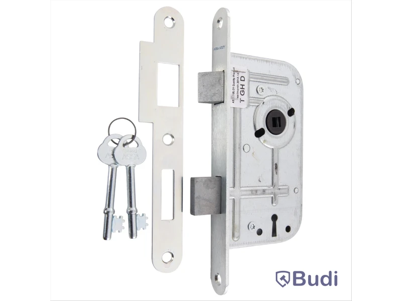 2 st. Låshus för innerdörrar ASSA, ABLOY 40C/45, vänster