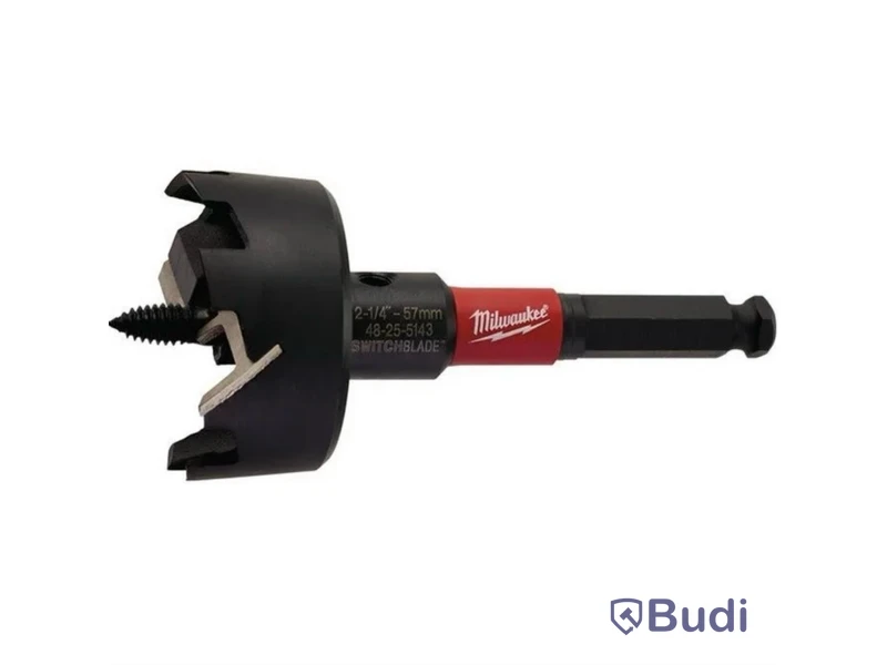 2 st. Borr Milwaukee, Switchblade selfeed, 57mm