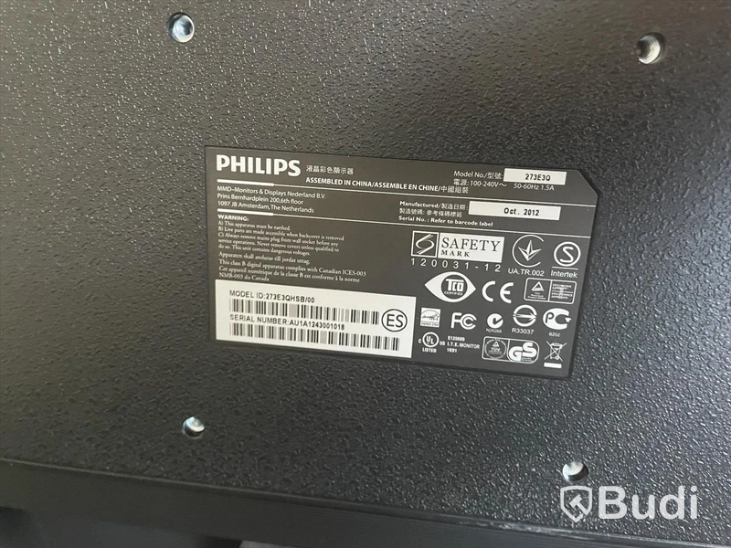 Datorskärm PHILIPS 273E3Q