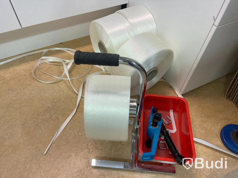 Bandningsmaskin inklusive bandrullar 4st