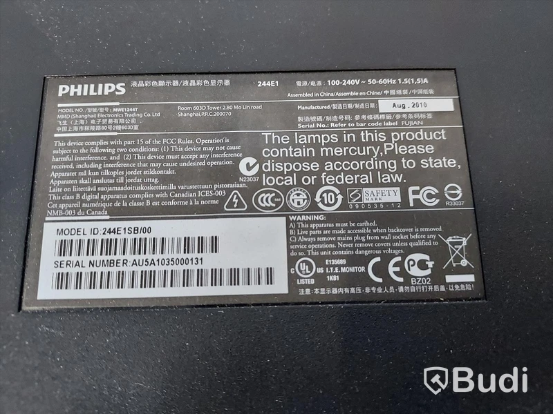 ACER, Philips Dataskärmar 3st