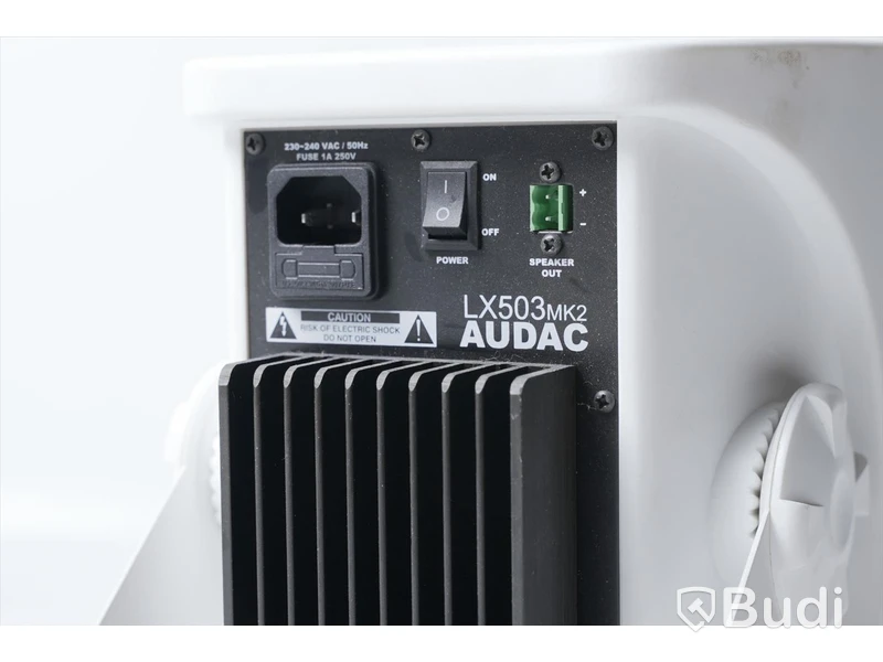 Högtalare – Audac LUX503mk2, aktiv högtalare, inkl strömkabel.