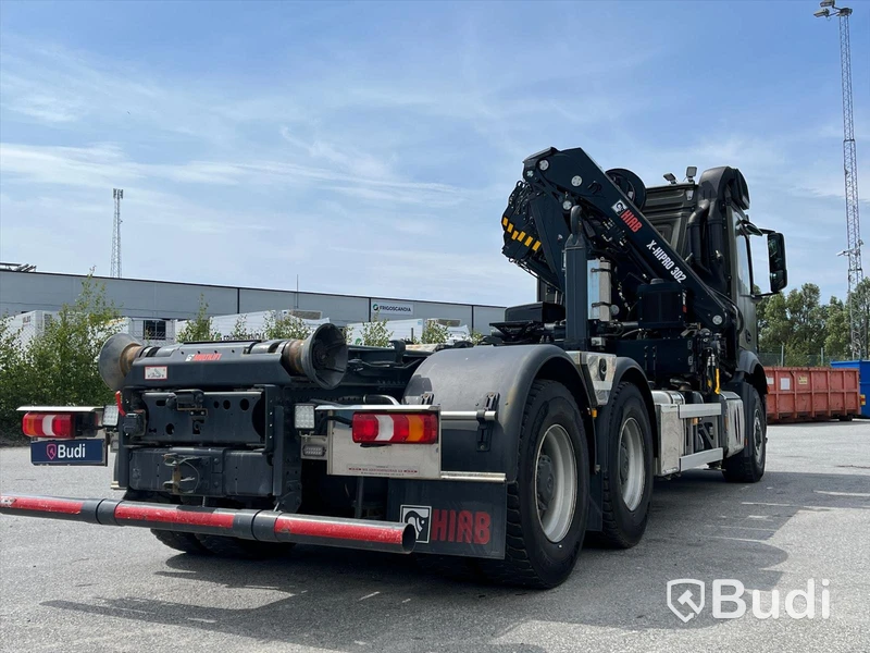 Kranväxlare Mercedes-Benz Arocs 2653 6x6 -2021 | Tandemdrift och hydrodrive  | Hiab 302 X-Hipro E-6 | ULT18SL51