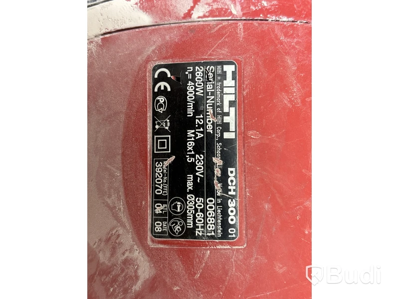 Betongkapmaskin Hilti DCH 300