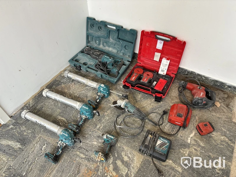 Elhandmaskiner Makita & Hilti