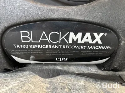 Tömningsapparat för köldmedier CPS TR700 BlackMax