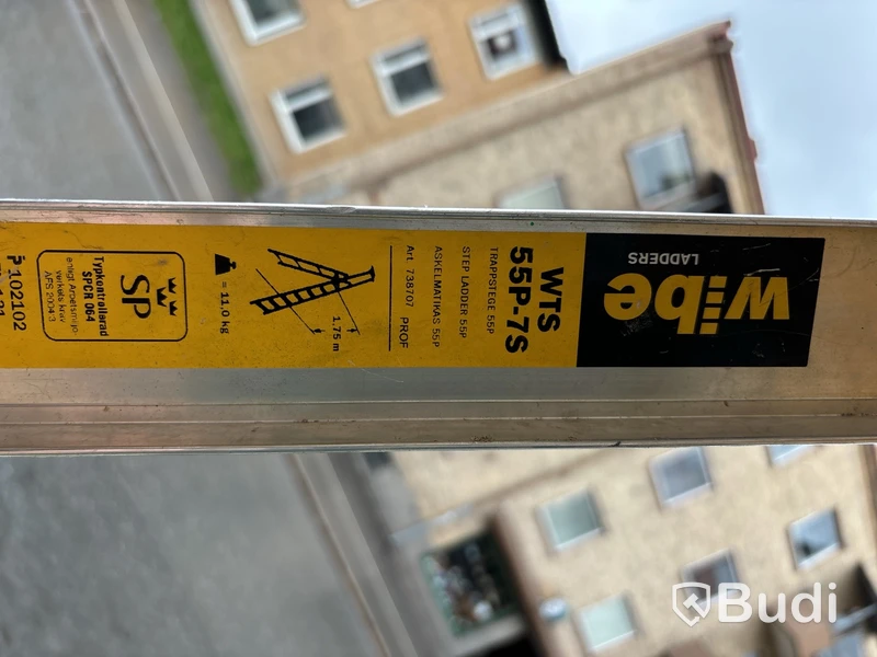 Aluminiumtrappstegar Wibe - 2 st