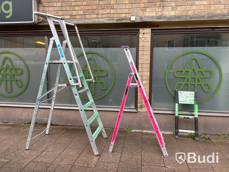 Aluminiumtrappstegar Zarges & Telesteps