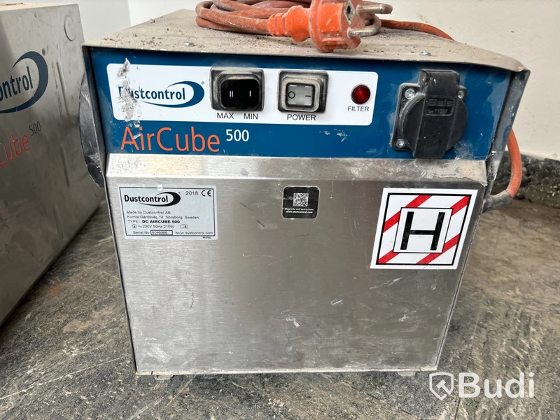 Luftrenare Dustcontrol AirCube 500 - 2 st