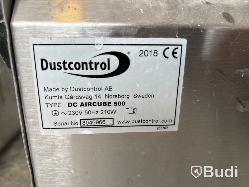 Luftrenare Dustcontrol AirCube 500 - 2 st