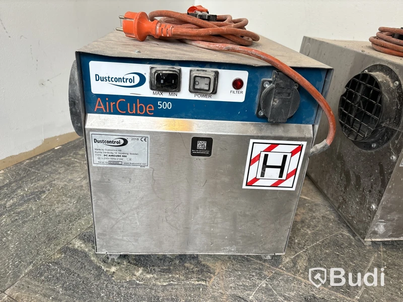 Luftrenare Dustcontrol AirCube 500 - 2 st