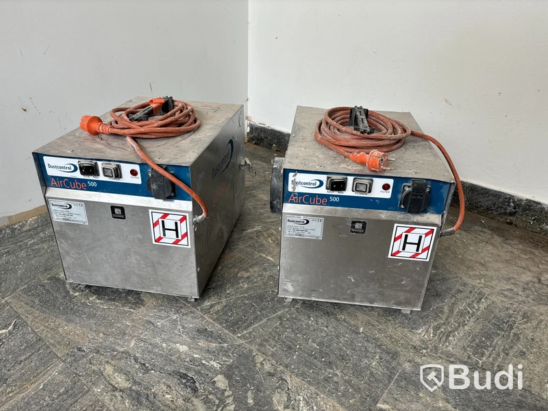 Luftrenare Dustcontrol AirCube 500 - 2 st