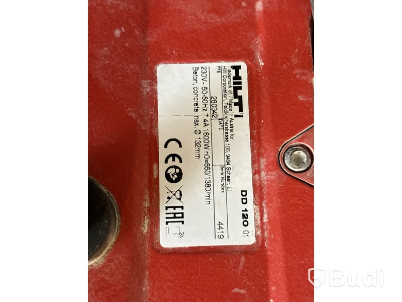 Kärnborrmaskin Hilti DD 120 med stativ