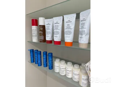 Parti med hårvård från Olaplex, evo