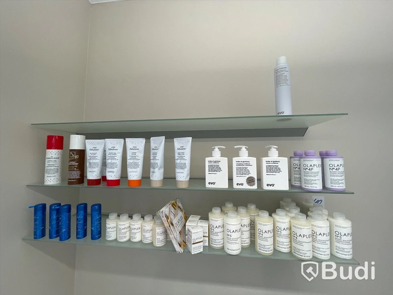 Parti med hårvård från Olaplex, evo