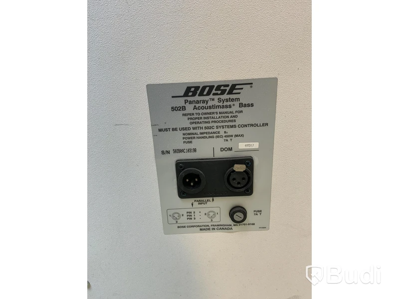 Bashögtalare BOSE panaray 502B