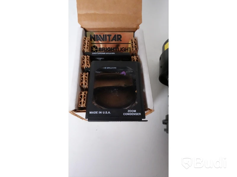 Projektor Zoom Lens NEC 3st samt 3st Navitar Brightlight zoom condenser