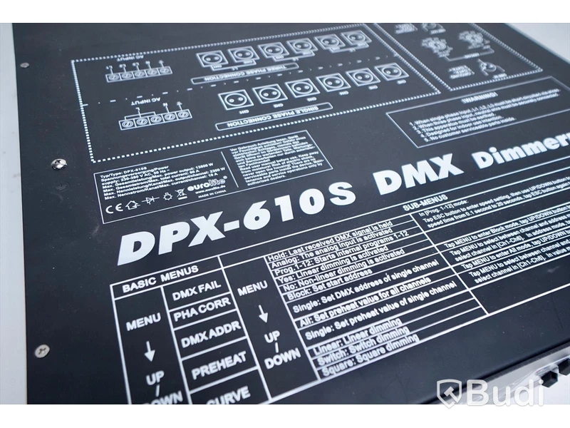 DPX-610S DMX Dimmerpack eurolife
