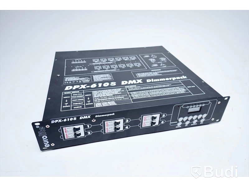 DPX-610S DMX Dimmerpack eurolife