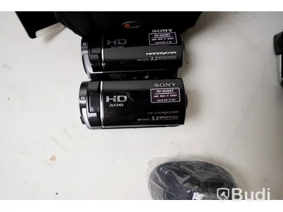 2st videokameror med stativ