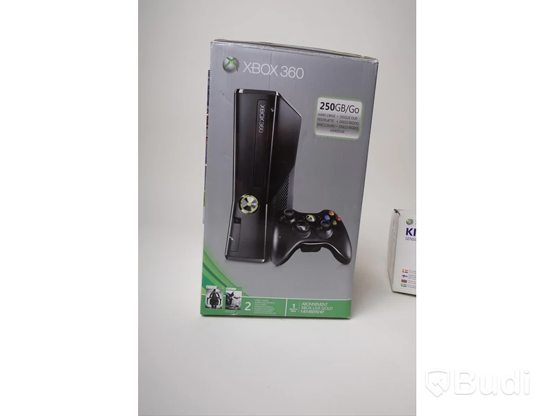 XBOX 360 250GB/Go samt KINECT
