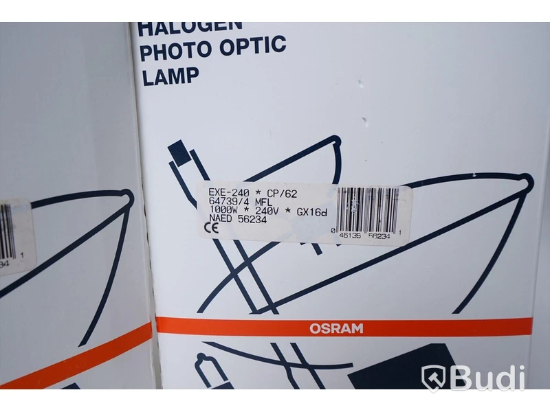 2st Halogen Photo optik lamp Osram