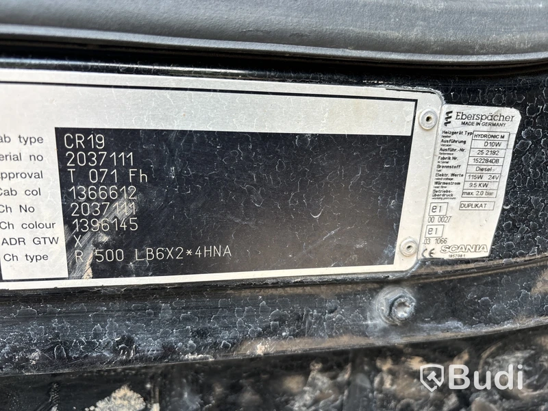 Lastväxlare Scania R500 6x2 -2008