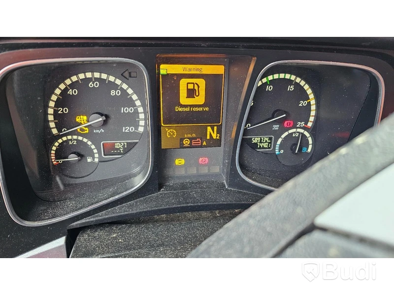 Lastbil MERCEDES-BENZ 963-4-C 2013 Krockskadad