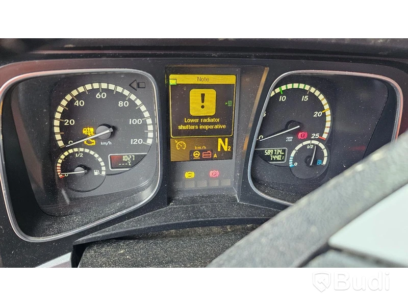 Lastbil MERCEDES-BENZ 963-4-C 2013 Krockskadad