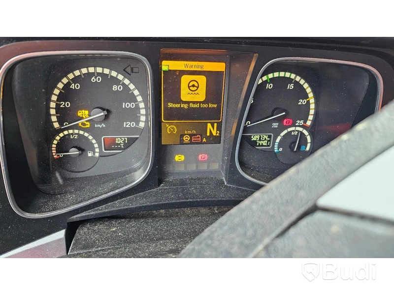 Lastbil MERCEDES-BENZ 963-4-C 2013 Krockskadad
