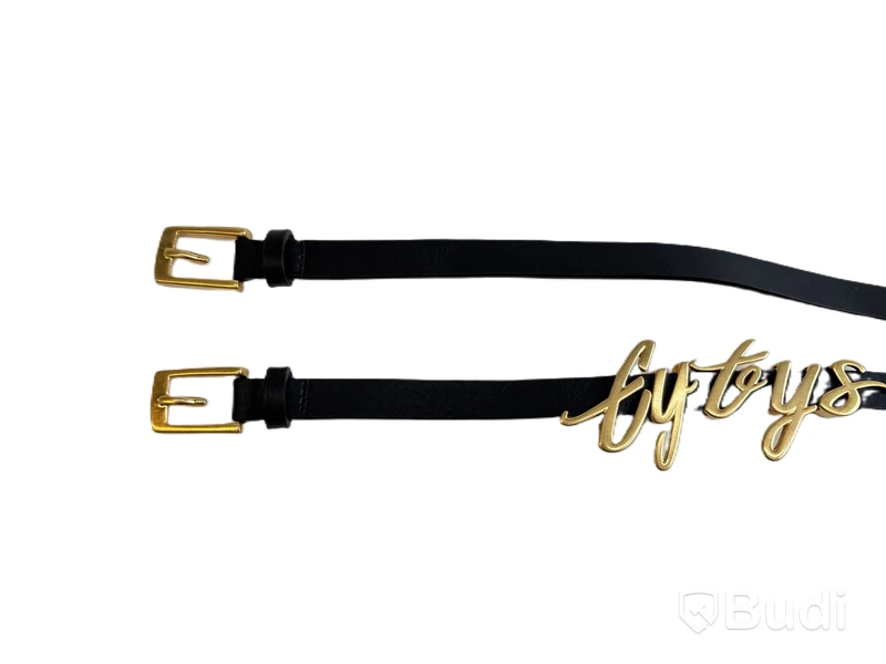 Skärp med matchande armband, Eytys, svarta