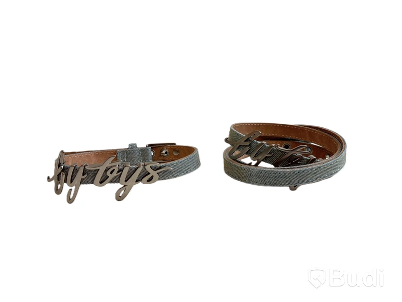 Skärp med matchande armband Eytys, blå