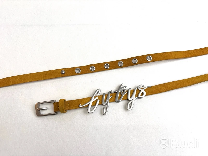 Skärp med matchande armband Eytys, gul