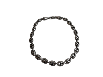 (NY) Halsband Eytys, silverfärgad