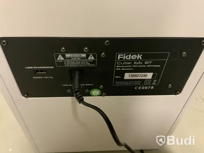 Mobil högtalare med Bluetooth Fidek Cube 66 BT