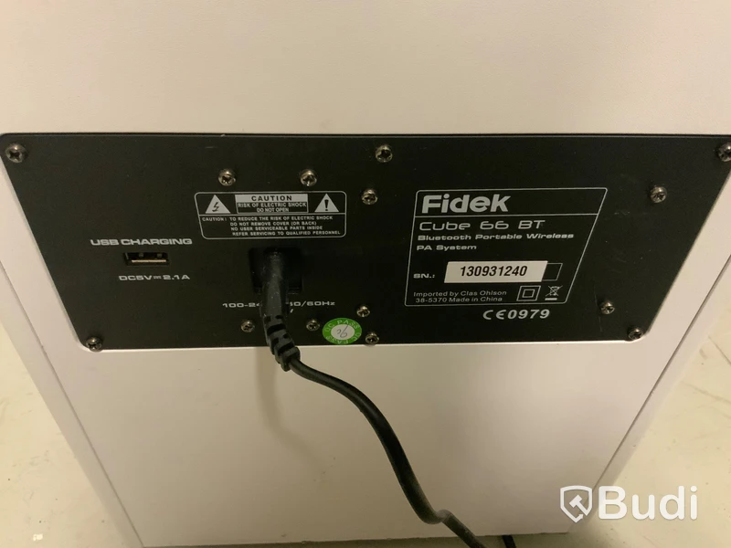Mobil högtalare med Bluetooth Fidek Cube 66 BT