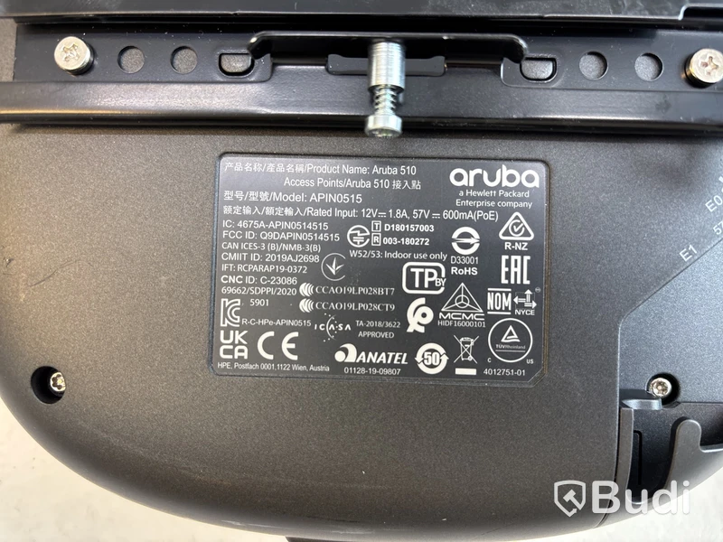 4 st. Accesspunkter HPE Aruba 510