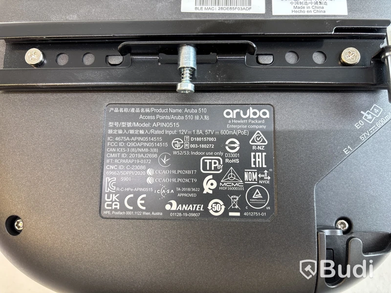 4 st. Accesspunkter HPE Aruba 510