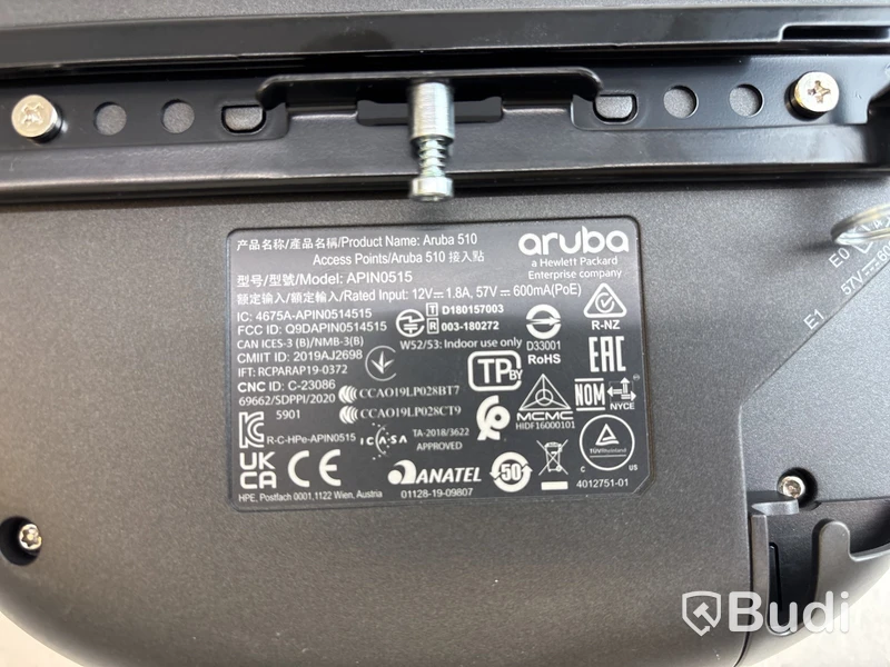 5 st. Accesspunkter HPE Aruba 510