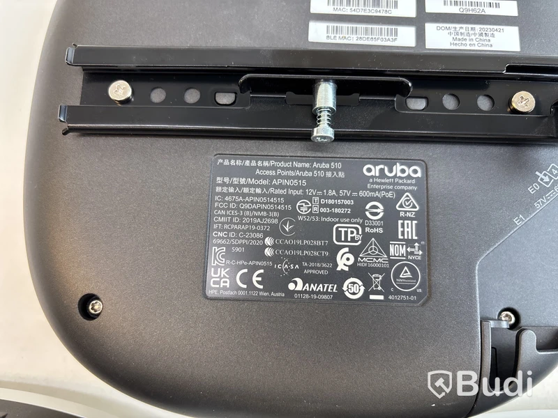 5 st. Accesspunkter HPE Aruba 510