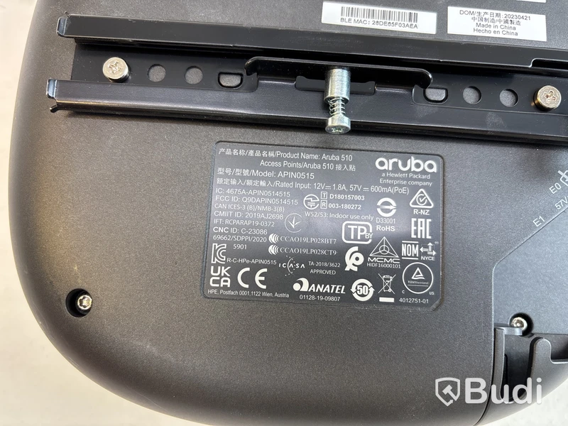 5 st. Accesspunkter HPE Aruba 510
