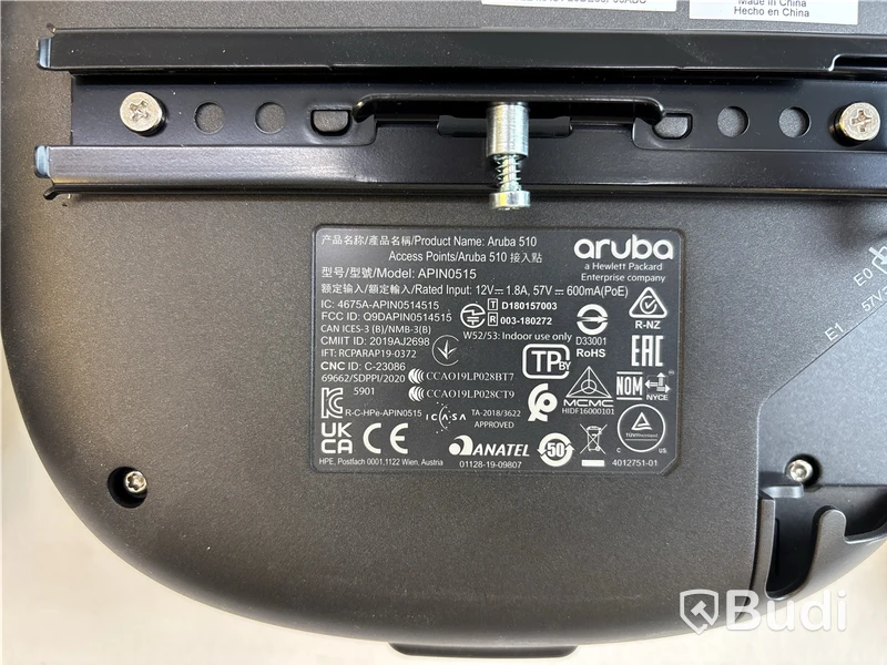 5 st. Accesspunkter HPE Aruba 510
