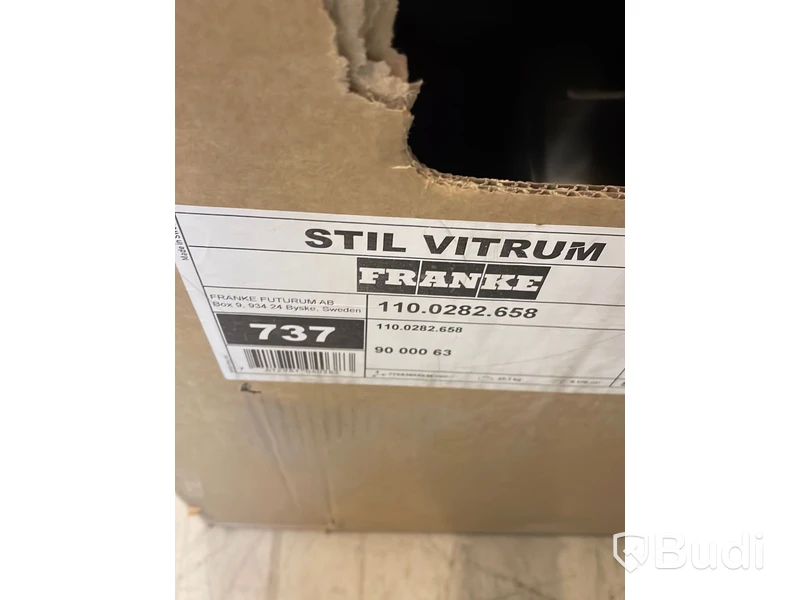 1st Spisfläkt NY - Franke Stil Vitrum Alliance Rostfritt stål. Art No: 110.0282.658, Ord pris ca: 10000 kr