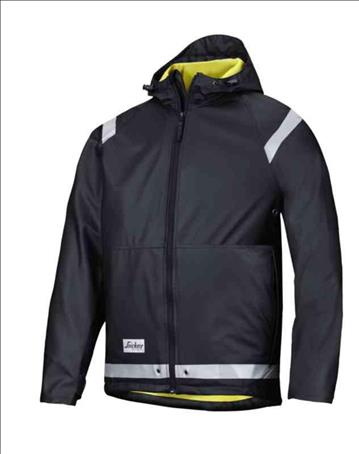 (NY) REGNJACKA SNICKERS 8200 SVART, PU STL S,  Ord. pris inkl. moms: ca 1100 kr