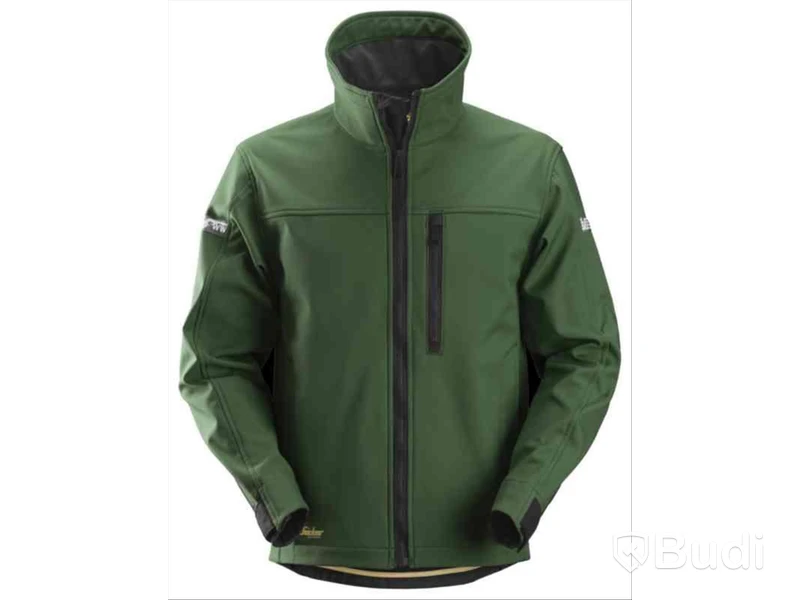 SOFTSHELLJACKA SNICKERS 1200, SKOGSGRÖN\/SVART AW STL 2XL,  Ord. pris inkl. moms: ca 1300 kr