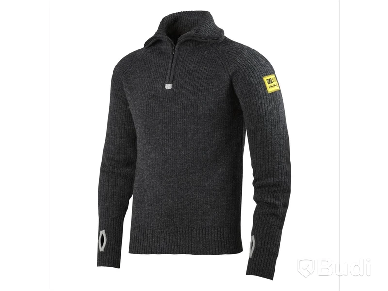 TRÖJA SNICKERS 2905 MÖRKGRÅ, M KORT DRAGKEDJA STL L, Ord. pris inkl. moms: ca 1400 kr